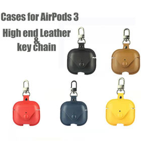 For Airpods 3rd Generation Case Shockproof Leather Airpods Pro 2 1