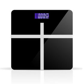 Buy Wholesale China Square Transparent Portable Home Battery Bathroom  Digital Glass Body Weight Scale & Transparent Portable Weight Scale Digital  at USD 6