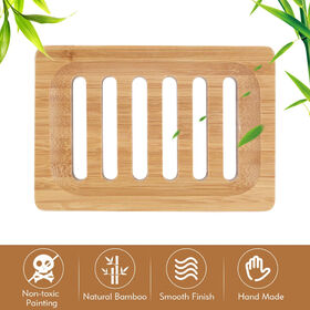 Ecofriendly Natural Toilet Travel Bar Soap Dish Plastic Bathroom