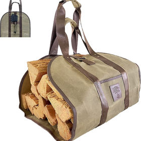 Sac de rangement durable pour bois de chauffage, sac de transport