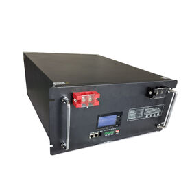 Batería LiFePO4 de 9600Wh 48V 200Ah Batería de Iones de Litio para Sistema de Energía Solar FV con Inversor Híbrido ESS