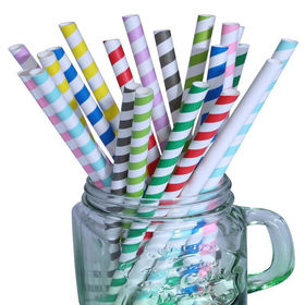 Disposable Paper Straws and Other thin plastic straws on Wholesale –