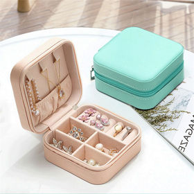 Mini Jewelry Storage Box Portable Home Travel