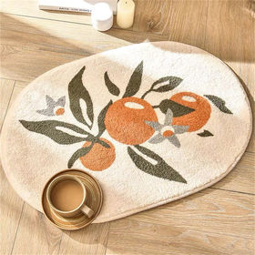 Dropship Absorbent Bathroom Bath Mat Quick Drying Coral Fleece Bathroom Rug  Non-slip Entrance Doormat Floor Mats Carpet Pad Home Decor to Sell Online  at a Lower Price