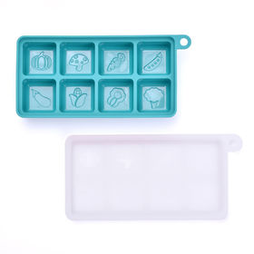 Wholesale Custom Silicone Ice Cube Molds, Silicone Ice Tray with