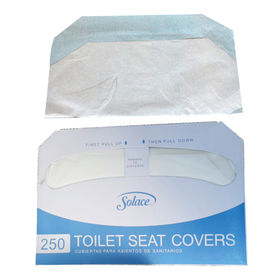 Kaufen Sie China Großhandels-Einweg-toiletten Sitz Abdeckung Papier Mit Individueller  Verpackung und Toiletten Sitz Abdeckung Papier Großhandelsanbietern zu  einem Preis von 0.09 USD