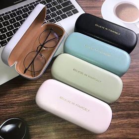 Wholesale Fashion Casual Creative Storage Solid Color Metal Protection Glasses  Case
