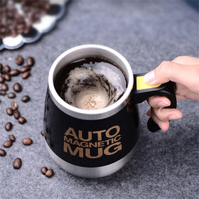 Buy Wholesale China Customized Logo Automatic Mixing Cup Electrotic Coffee  Mug Self-stirring Mug & Self-stirring Mug Automatic Electrotic at USD 1.49