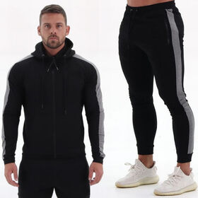 Factory Direct High Quality China Wholesale Wholesale Softest Fitness Sport  Wear High Elastic Men Running Sports Leggings With T-shirts $6 from DongGuan  Jiejin Security Protection Equipment Co.,Ltd.