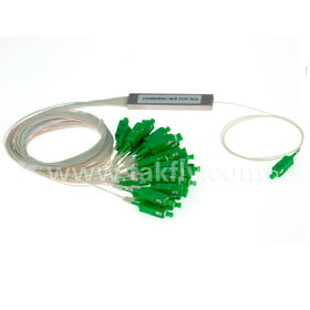 Séparateur PLC 1X32/64 0.9MM avec Connecteur SCAPC Tube en Acier - Pour Réseaux Optiques