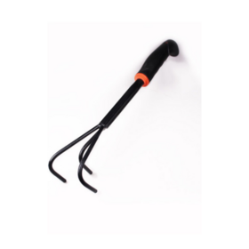 Seeds Cultivator Tool Rake Garden Tool with 3 Prong Cultivator Garden Tool