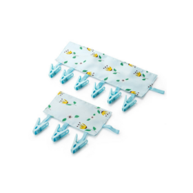 Portable Drying Fabric Clothes Hanger Foldable Bathroom