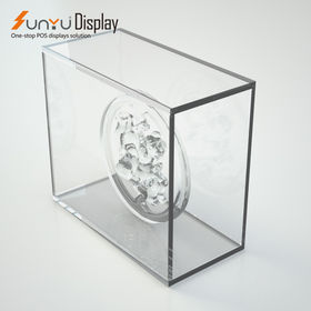 5 Sided Acrylic Plexiglass Box Case - China Acrylic Box with Lid and Custom  Acrylic Box price