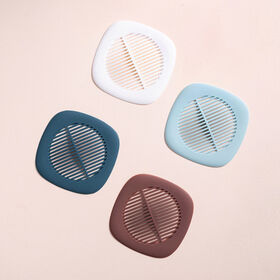 Silicone Drain Cover Suction, Sink Drain Hair Stopper, Bathroom Floor Water Trap Cover