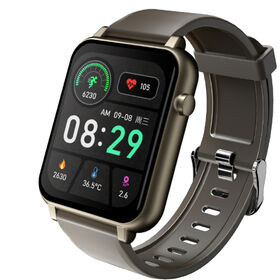 J-Style Auto Sleep Monitor Smartwatch mit AMOLED-Display 2113, EKG PPG SpO2 Gesundheitsmonitor