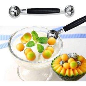 Fruit Scooper Dig Ball Ice Cream Digger Scoop Watermelon Melon Spoon Cookie  Melon Scoops Kitchen Fruit Vegetable Dishes Tool