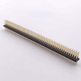 100x Gold plated Single Row 1x16p 1x16 16P pitch=2.54mm H=11.6mm Male Pin Header 