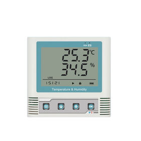 Drahtloser LCD-Monitor Fernbedienung Temperatur- und Feuchtigkeits-Datenlogger WIFI Wiederaufladbar