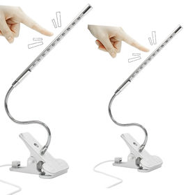 Lampe de bureau à led cob rechargeable avec col de cygne - Achat & prix