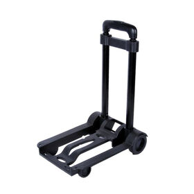Folding Cart Aluminum Heavy Duty Utility Truck 500 Ibs Adjustable Height with 2 Ropes