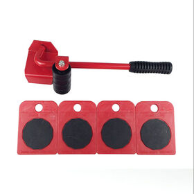 5 in 1 Heavy Duty Furniture Displacer Mobile Object Moving Tool Furniture Glides