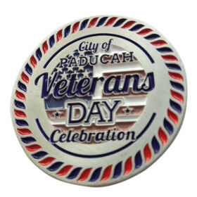 City of PADUCAH Veterans DAY Celebration souvenir coin