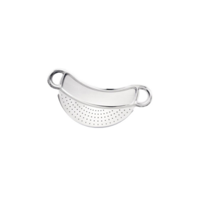 Food Strainer Stainless Steel Colander Pasta Strainer Draining Vegetables Fit for All Pots and Bowl