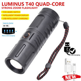 Rechargeable Flashlights, 3 in 1 Super Bright Black Light Flashlights , Zoomable