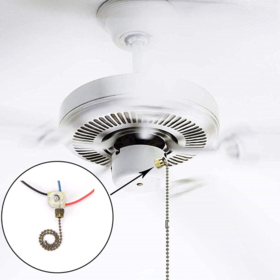 Fan Light Switch Electrical Pull Chain Switch Ceiling Fan Light