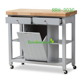 Alta Rentabilidad, Revolución en la Cocina: Gabinetes de Cocina, Isla de Cocina, Carrito de Utilidad de Cocina y Estante de Panadero Rodante