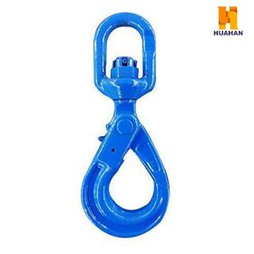 SCIEO 3 Ton Swivel Lifting Hook Heavy Duty Rigging Swivel Hook. G80 Crane Swivel Hook Hoist Swivel Eye Hook for Rigging and Lifting, Rotating Swivel