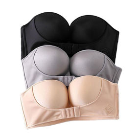 Buy Wholesale China Style Shoulderless Front Buckle Non-slip Women Open  Nipple Bra Sexy Underwear Lingeries & Sexy Fashionable Underwear at USD  2.09