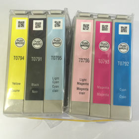 6 Pack (Full Set) Genuine Epson T079120 T079 T7911 Ink Cartridges For ...