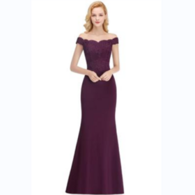 strapless open back dress A-Line Two Piece Halter Royal Blue Prom Dress With Crystal PG916 – Pgmdress