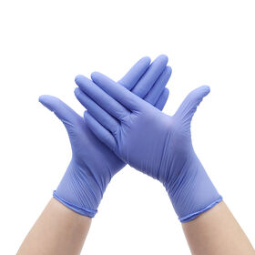 Disposable nitrile gloves