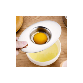 Mayonnaise and More. Egg Separator,2 PCS Stainless Steel Yolk White Separator Tool for Baking Cake Egg Custards 