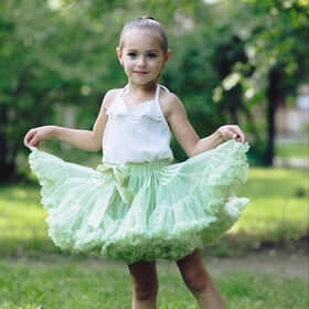Falda Tutú, ideal para danza, vestido de niña de las flores, ropa de fiesta o para el uso diario TT21007