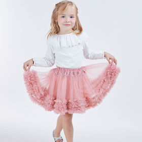Tutu-Rock, ideal für Tanzbekleidung, Blumenmädchenkleid, Partykleidung oder einfach für den Alltag, Baby Mädchen TT21008