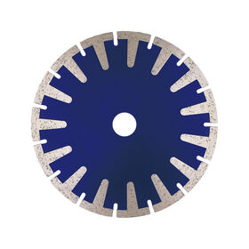 Durable Circular Cutting Disc Hot pressed T-shape segments diamond saw blade for granite cutting