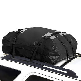 Filet de chargement pour toit de voiture, sac de rangement pour plafond de  coffre de voiture avec fermeture éclair (noir)