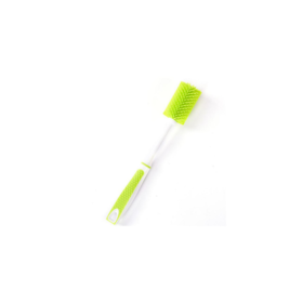 Plastic Long Silicone TPR Kitchen Cleaner Bottle Brush