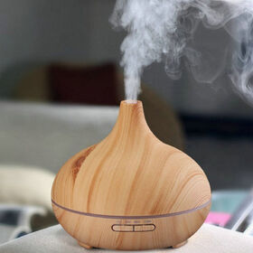 Aroma Humidifier Air Diffuser with Remote Control, 7 LED Light Colors Timer and Auto Shut-off 400ml