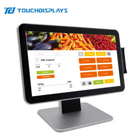 15.6 inch touch screen pos computer cash register machine pos terminal for clothing shop