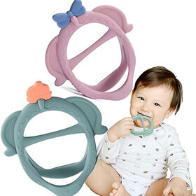 Baby Teether New Design Sensory Baby Molar Teething Toys Soft Food Grade Wrist Easy Handle Silicone