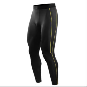 Skins A200 Active Compression Long Tights - Black/Graffiti