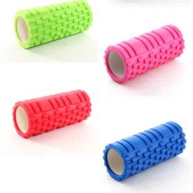🧘 Rouleau De Massage En Mousse Orange - 33 Cm - Grille Trigger Point - Fitness/Gym