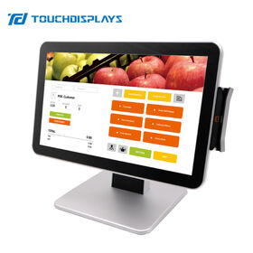 15.6 inch Android large screen pos system all in one for restaurant