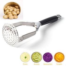 Mashed Potatoes Masher Stainless Steel Mashed Potatoes Tool Heavy Duty  portable