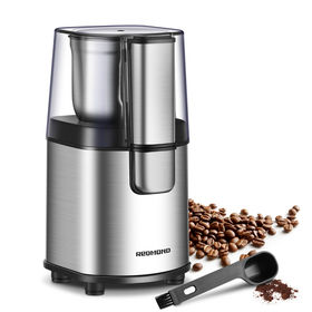 Buy Wholesale China New Portable Small Coffee Grinder With Stainless Steel  Bowl Beans Grinder Coffee Mill Machine & Coffee Grinder Coffee Machine at  USD 8.9