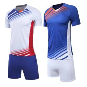 Wholesale Custom Cheap Adults Soccer Uniforms 100% Polyester Soccer Jerseys  Breathable Football Jersey Sets For Men S103